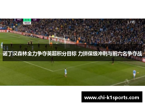 诺丁汉森林全力争夺英超积分目标 力拼保级冲刺与前六名争夺战